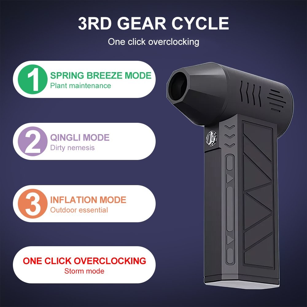 Compressed Air Duster Electric Duster No Canned Air Duster for Computer Keyboard