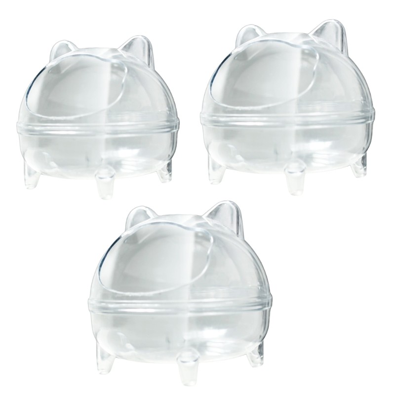 Small Pet Sand Bathing Box Suitable for Hamsters and Various Small Animals