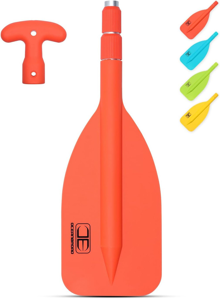 OCEANBROAD Telescoping Emergency Paddle 21''-42''（Assembling Required）/26''-54''