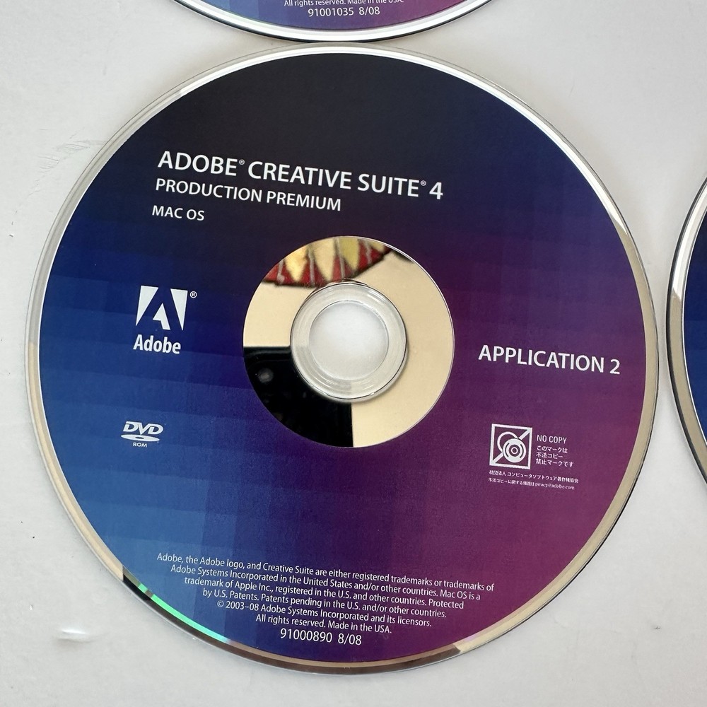 Adobe Creative Suite 4 Production Premium Software For Mac OS With Serial Number