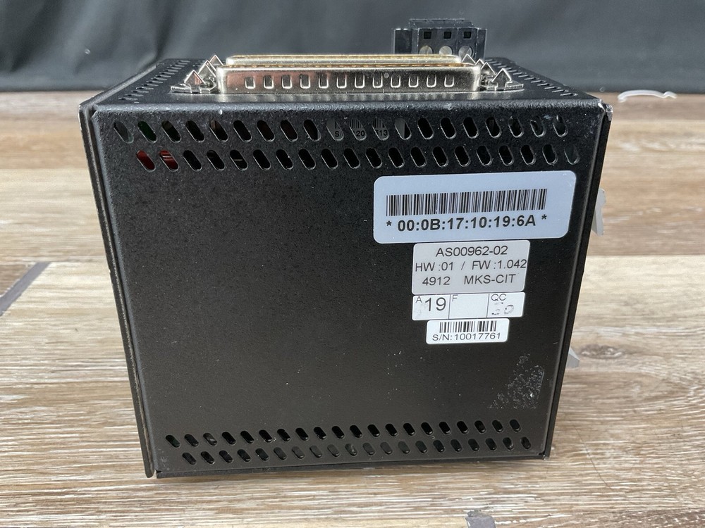 MKS AS00962-02 Macronode I/O Interface Unit, Link 100M FREE SHIPPING