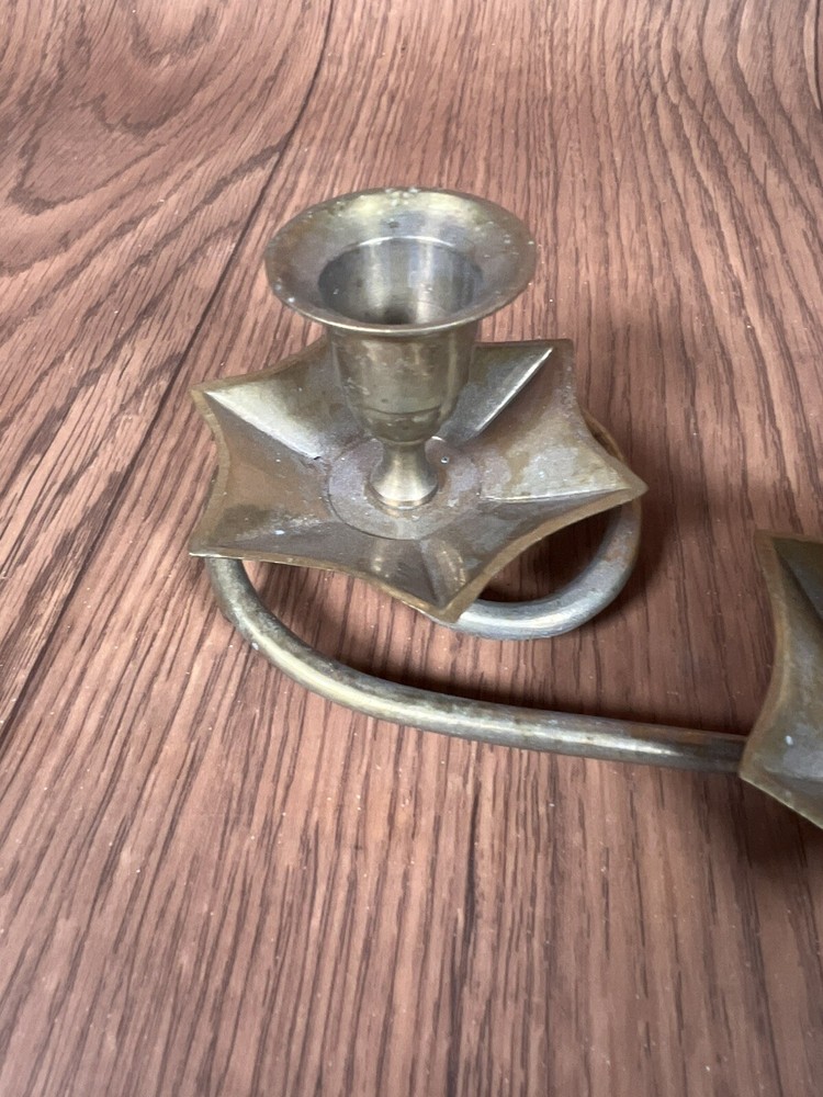 Gatco Solid Brass 3 Candle Swirled Base Centerpiece Decor