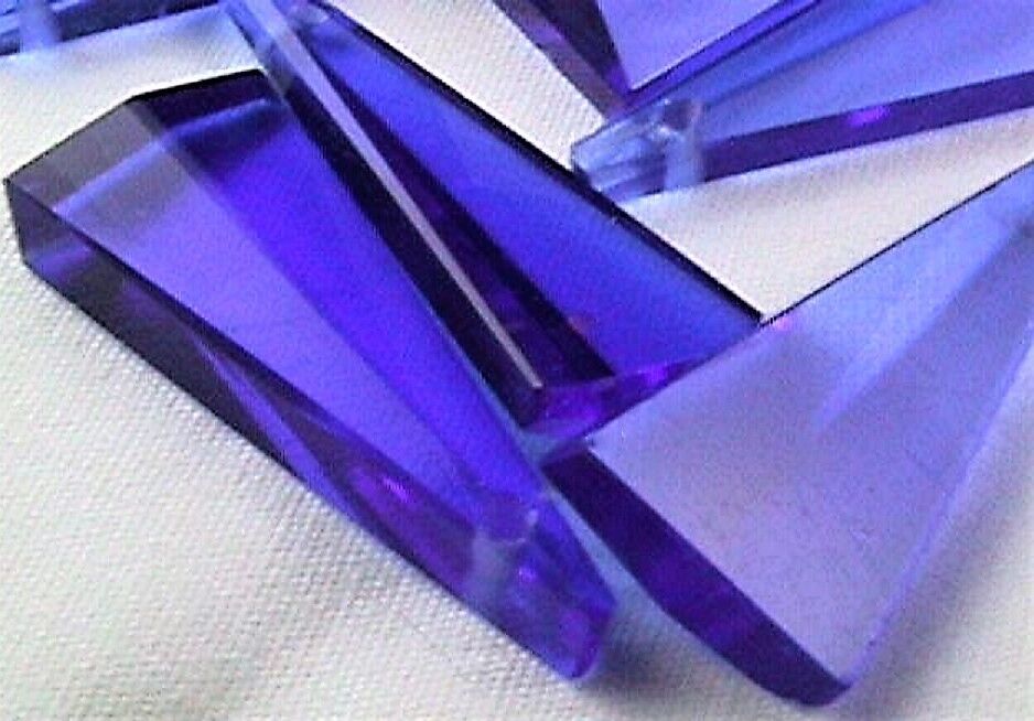 THE MOST GORGEOUS COBALT CHANDELIER CRYSTALS C-29