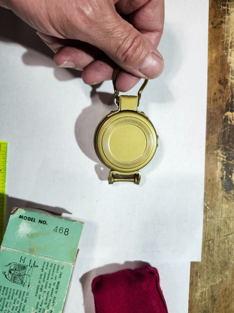 Lensatic Compass Model No. 468 Nice