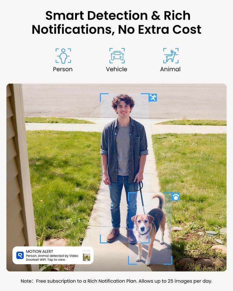Customized Chime V2 Video Doorbell - Local Storage
