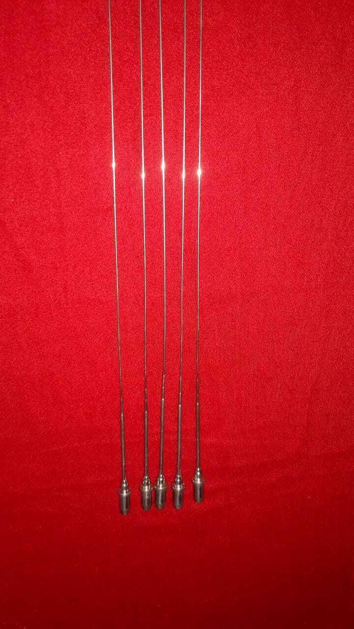 NEW LITHOCLAST PROBE  STAINLESS STEEL SET OF 5 and 1 hand Pcs