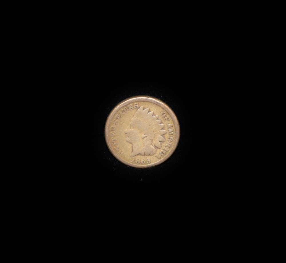 1863 Indian Head Cent #CR11304