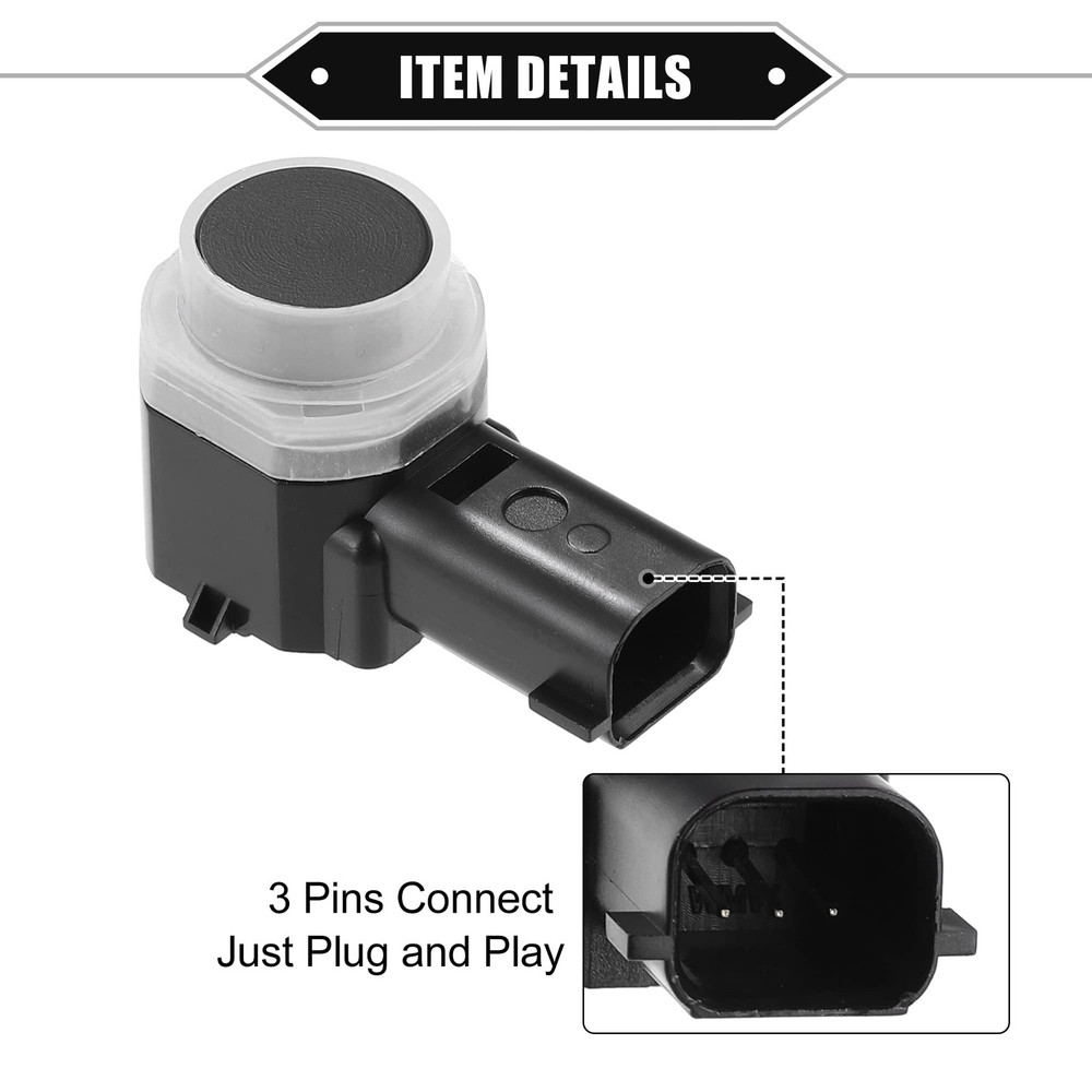 VekAuto 4 Pcs Reverse Parking Assist Sensor Compatible for Ford Explorer 2011...