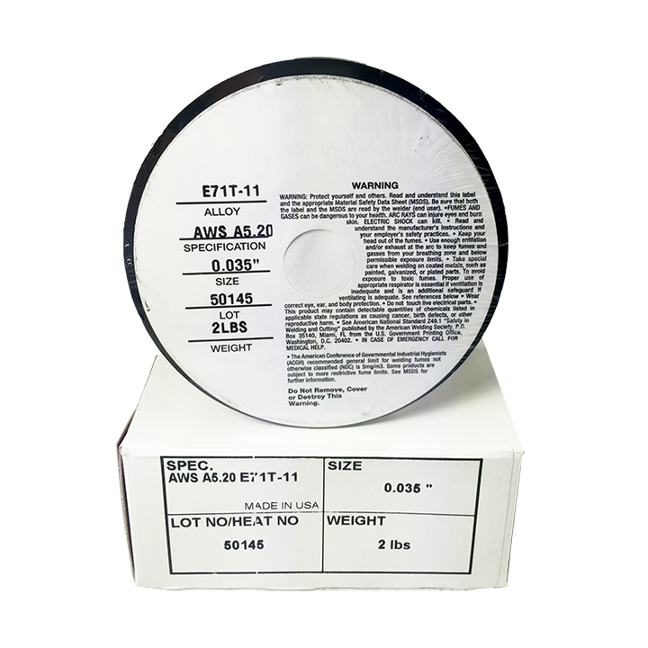 2 x 2lb .035 E71T-11 Flux Cored Gasless Weld Wire