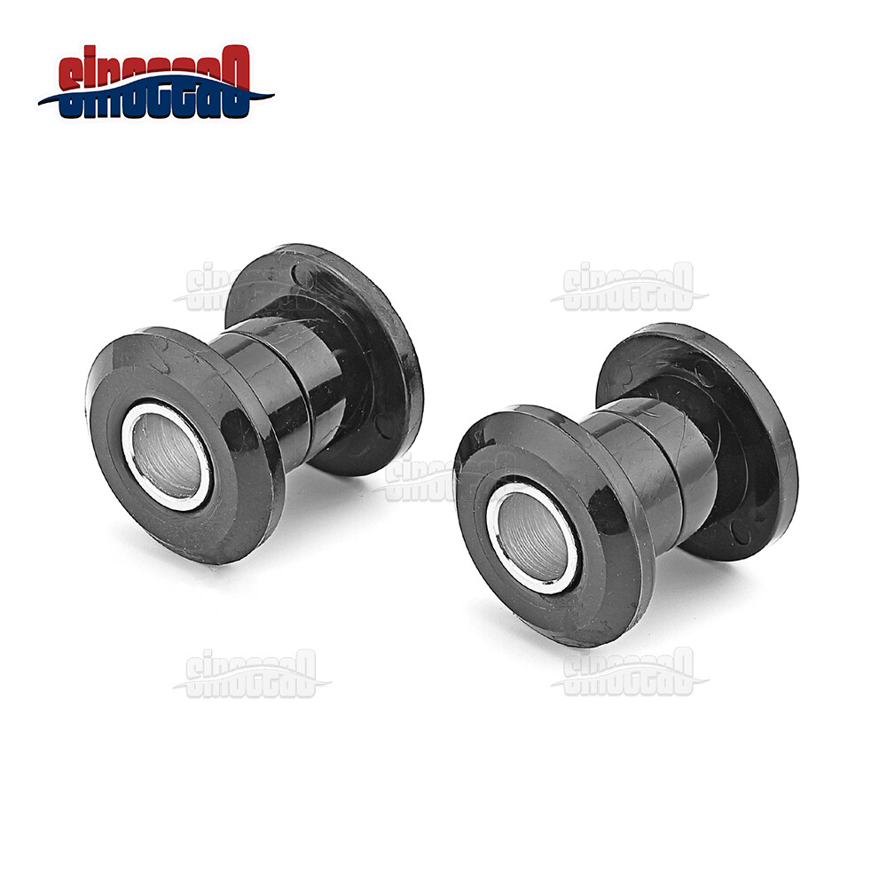 Black Polyurethane Handlebar Riser Bushing Kit For Harley Touring 83-24 Softail