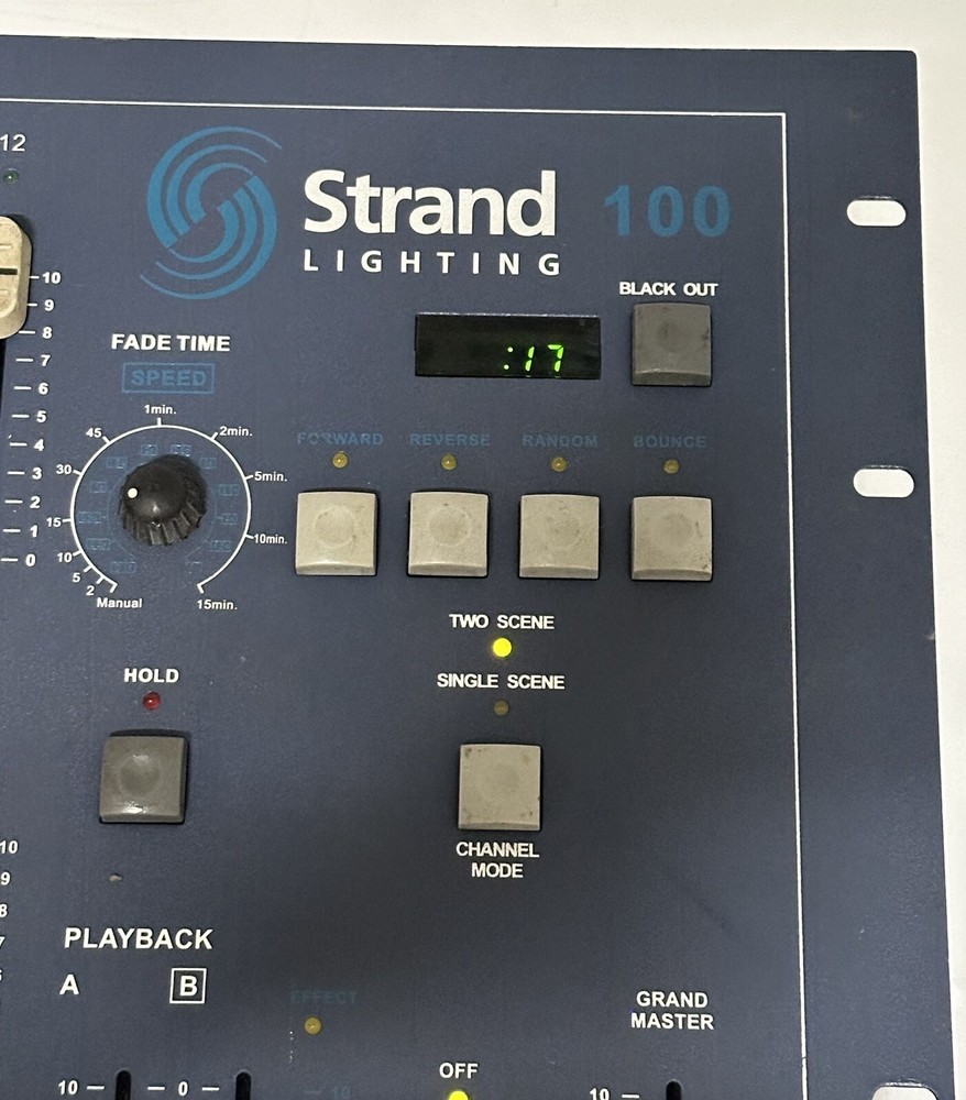 Strand Lighting 100 ~ 12/24 Stage Lighting Controller Console ~ Power Tested