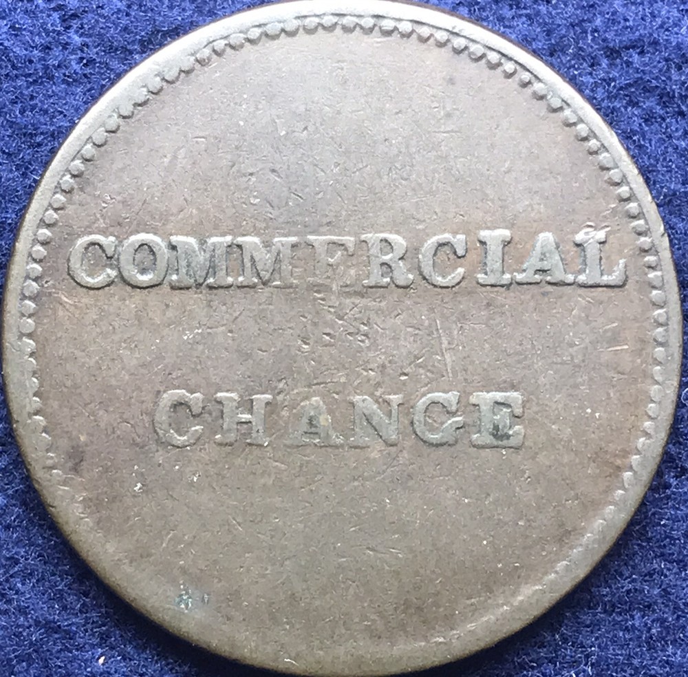 Lower Canada: ND Token LC-59B1, Commercial Change