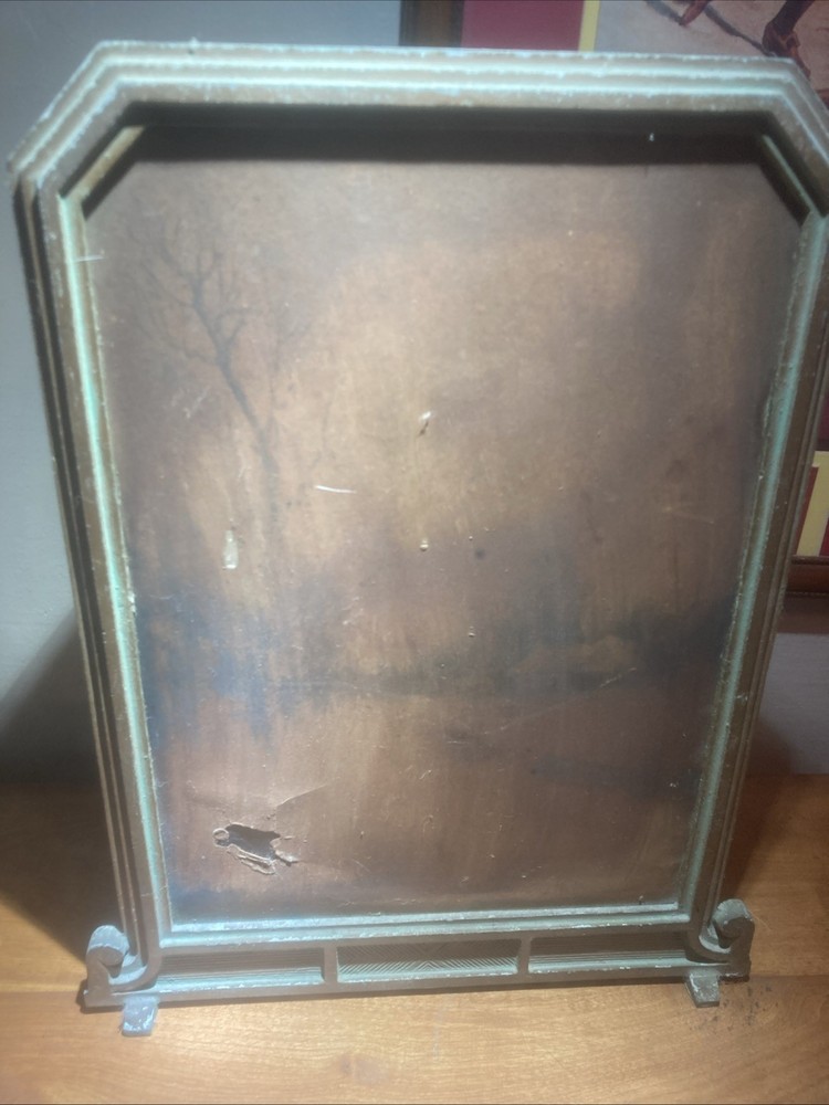 Art Deco Wall Sconce Hand painted