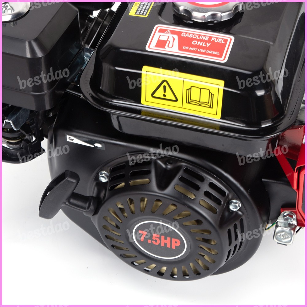 212CC Electric Start Horizontal Engine 4-Stroke 7.5HP Go Kart Gas Engine