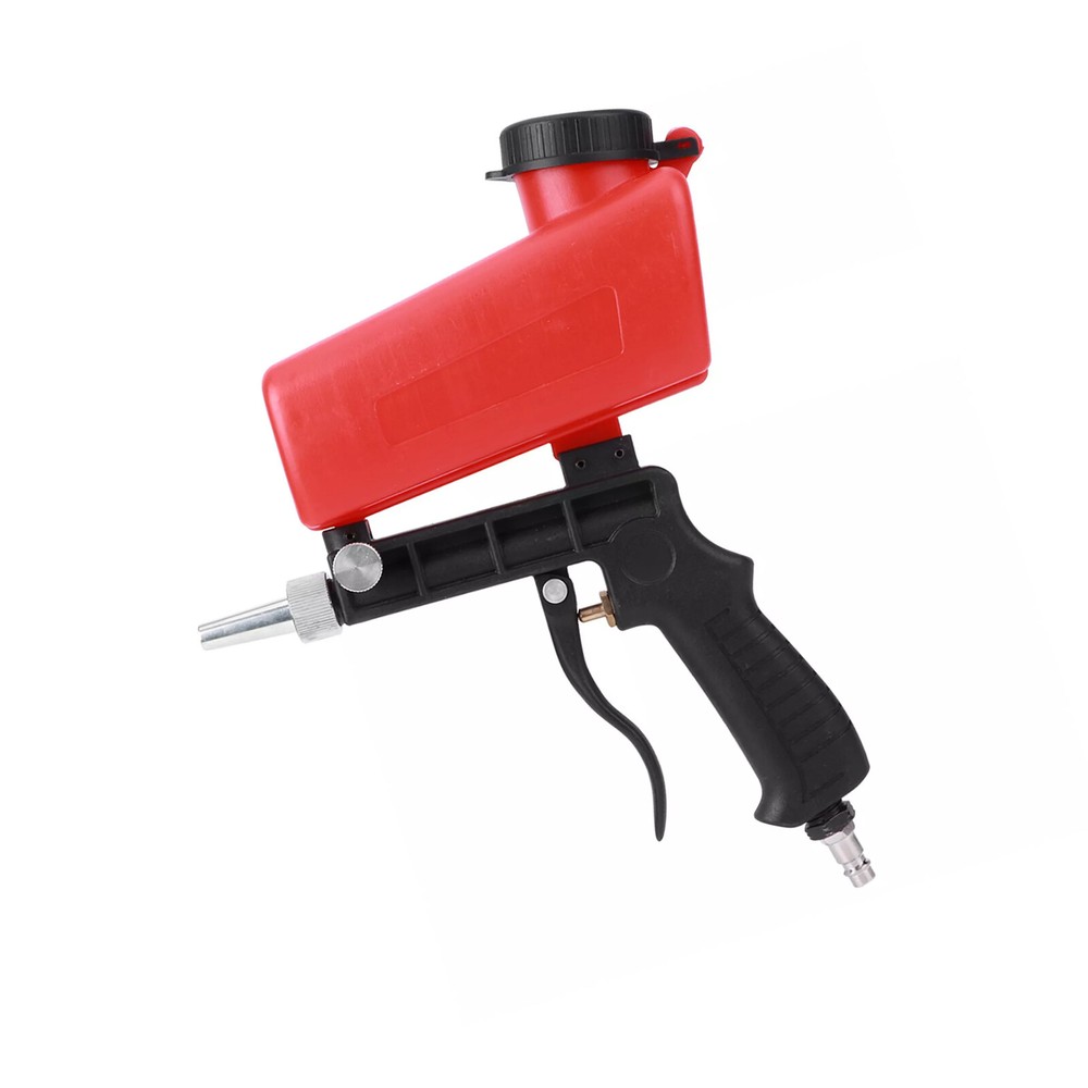1/4" Pneumatic Sandblasting Machine Handheld Spray Mini Sandblaster Hand Tool