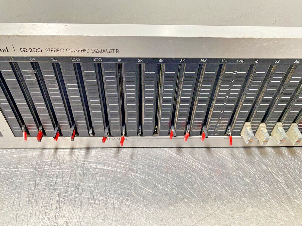 Sherwood EQ-200 Stereo Graphic Equalizer /Tested