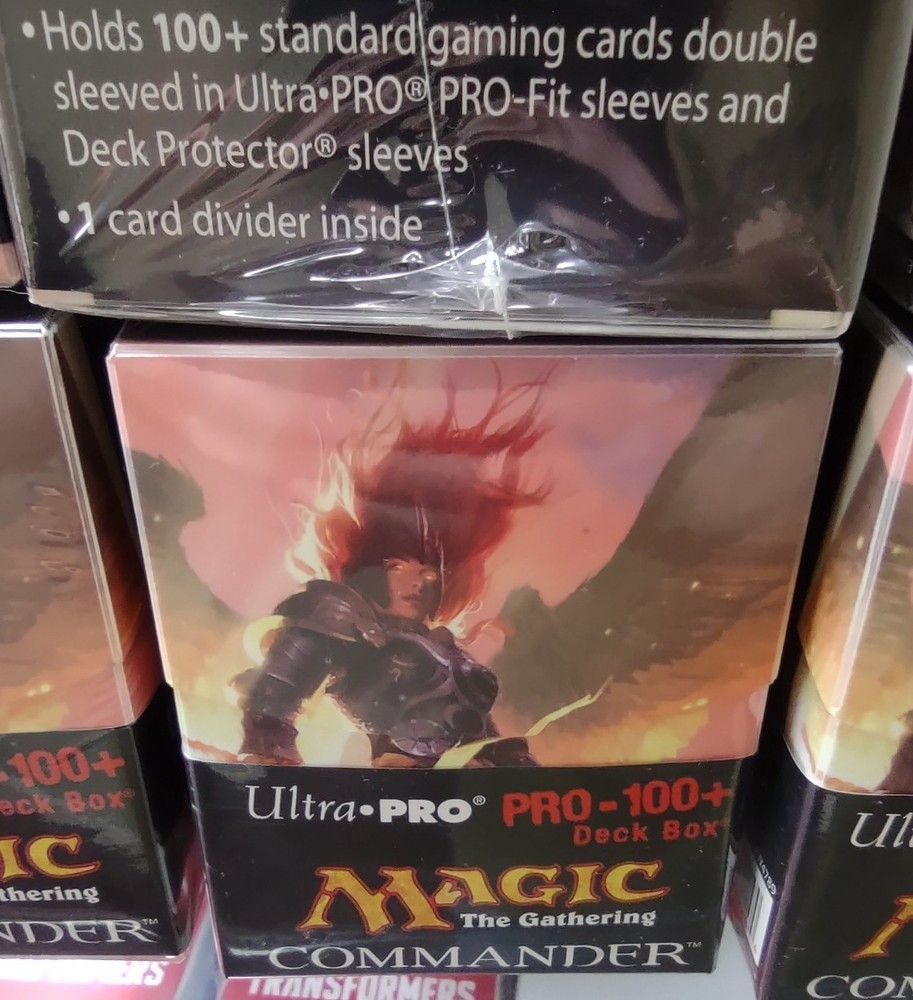 Ultra Pro AURELIA THE WARLEADER PRO-100+ Deck Box Commander Storage OOP