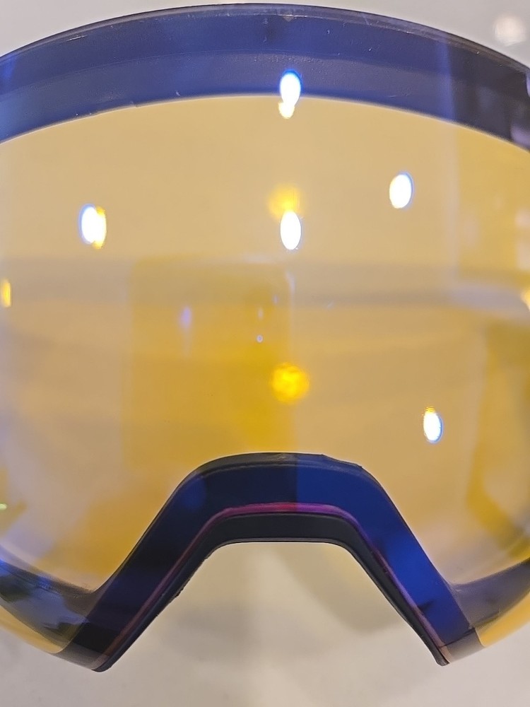 Smith 4D Mag Chromapop Storm Yellow Flash Replacement Goggle Lens Used