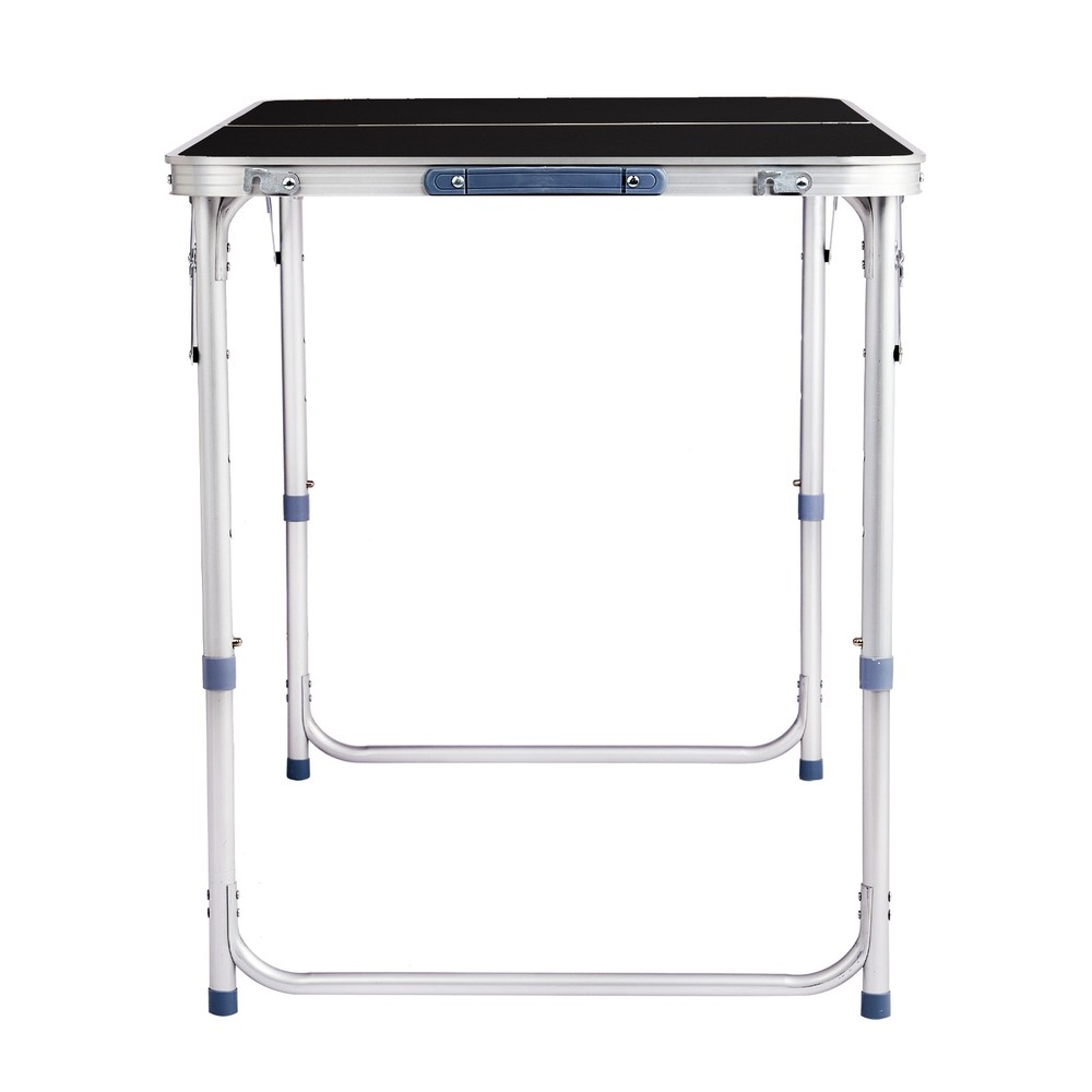 4Ft Portable Multipurpose Folding Table black