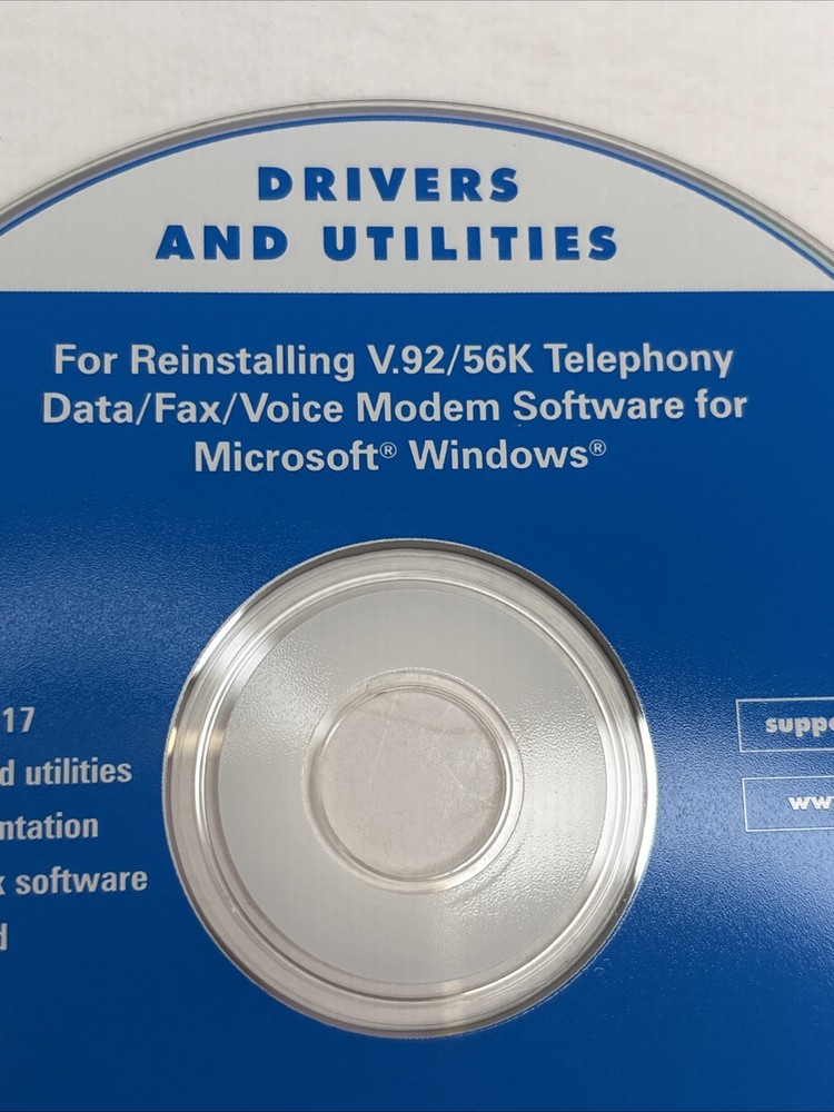 Dell Drivers & Applications CD Set For Windows XP Operating System