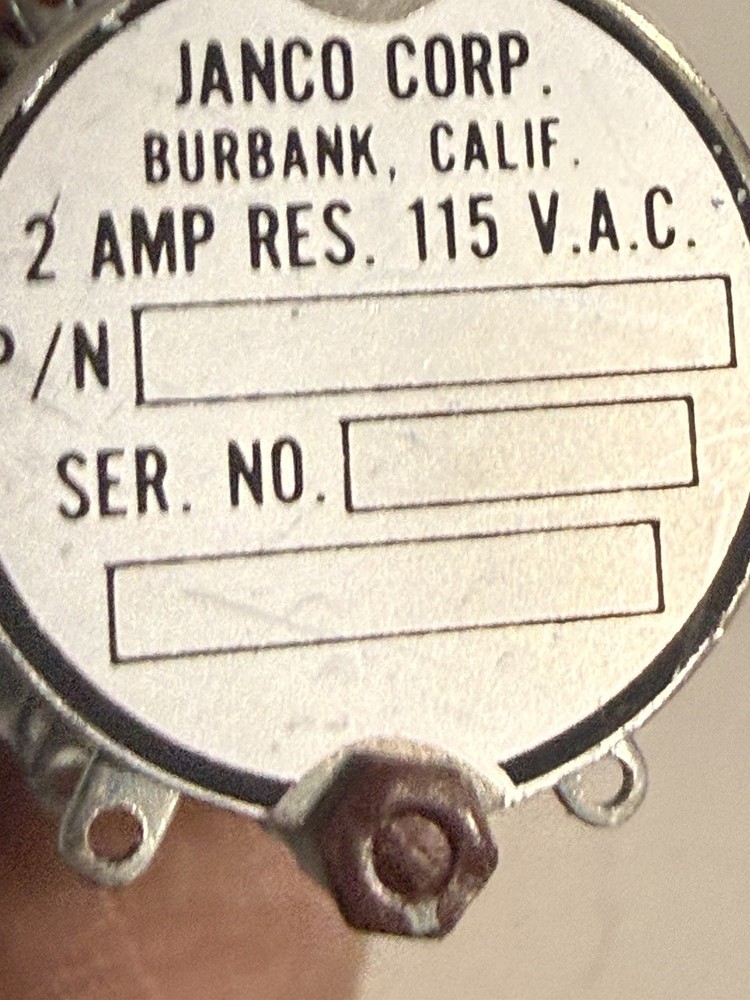 JANCO ROTARY SWITCHES 3Deck 6Position