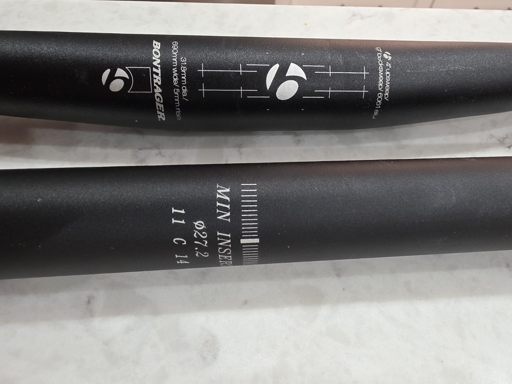 Bontrager MTB Handlebars And Seat Post