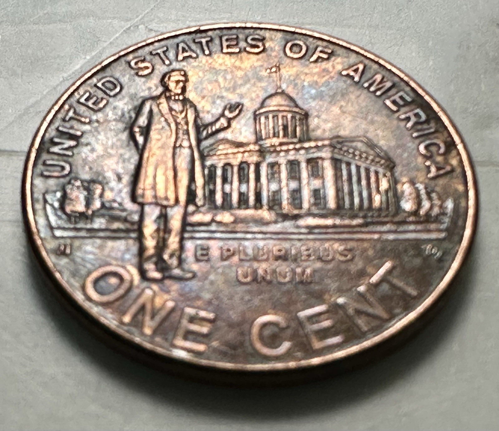 2009 Lincoln Bicentennial Penny, Never Seen Die Errors DDO, Incredible Toning