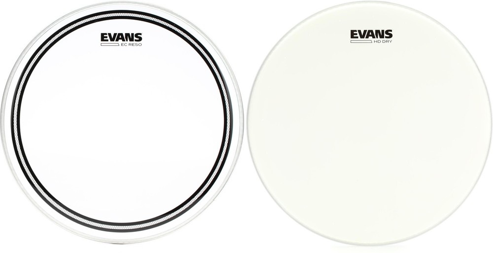 Evans EC Resonant Clear Head - 14 inch + Evans B14HDD Value Bundle