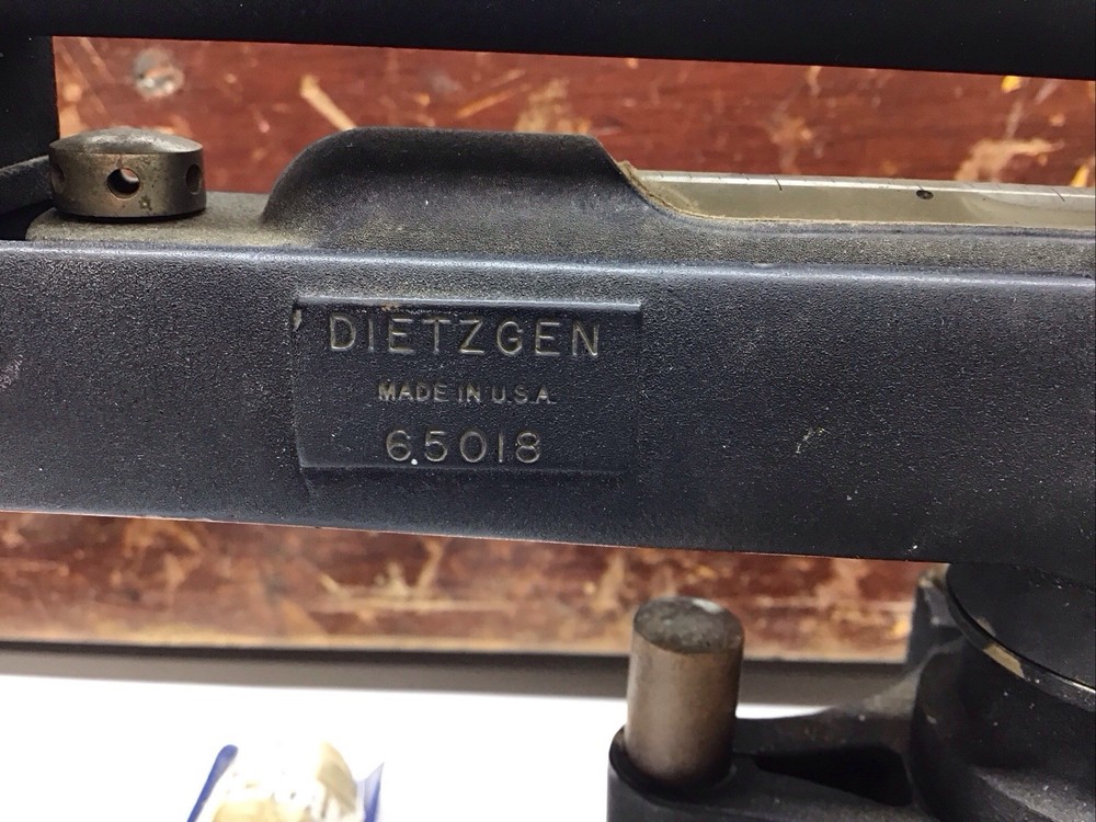 Vintage Dietzgen Dumpy Level Survey Tool In Case with Accessories