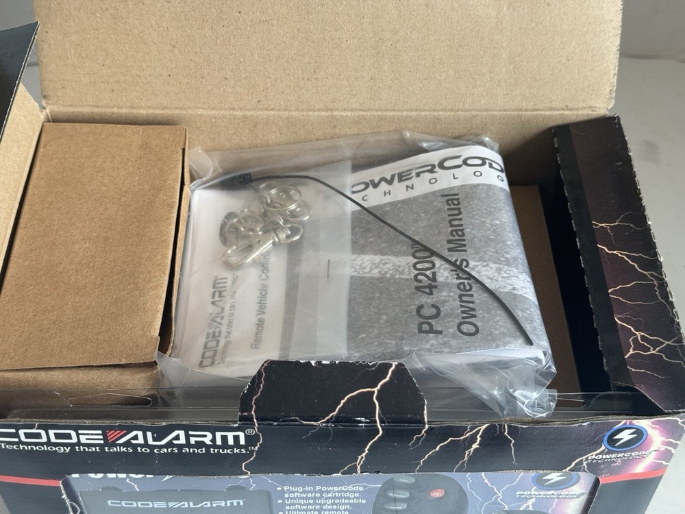 Code Alarm Remote Security Keyless Entry System Car Alarm PC 4200