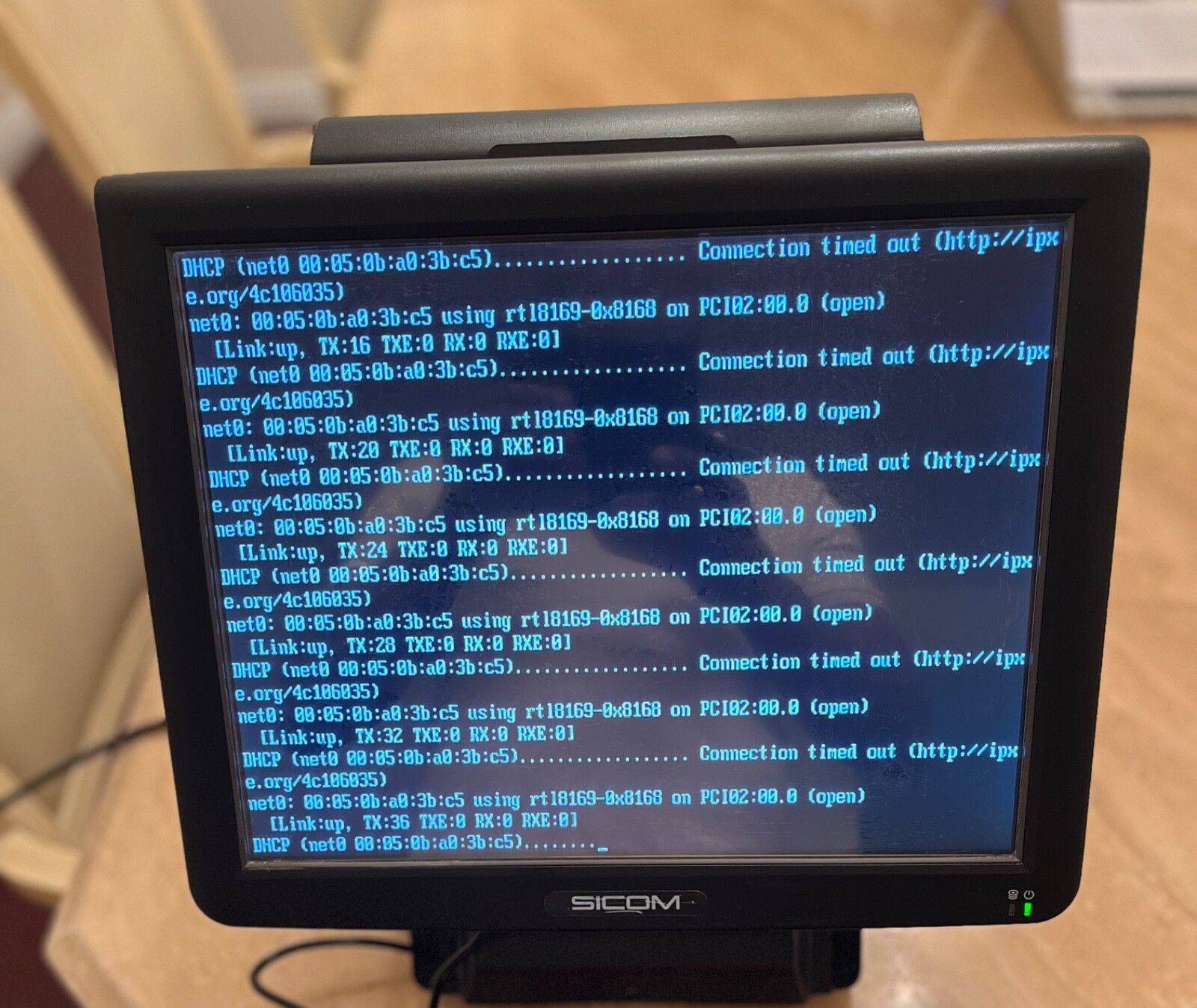 Sicom SL20 POS Terminal Register with Rear Display 2100-00 3LEP33500460