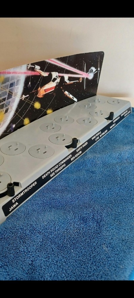 Star Wars Mail Away Display Stand Front Replacement Decal