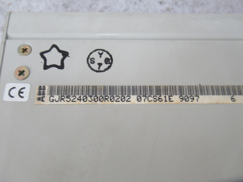 ABB 07CS61 Processor Module ABB GJR5240300R0202 Control ABB Procontic T200