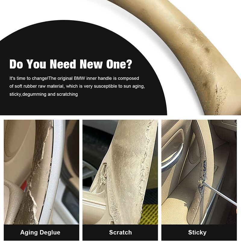 2 x Interior door pull handles For BMW F32/F33/F36/F82/F83 2014-2017