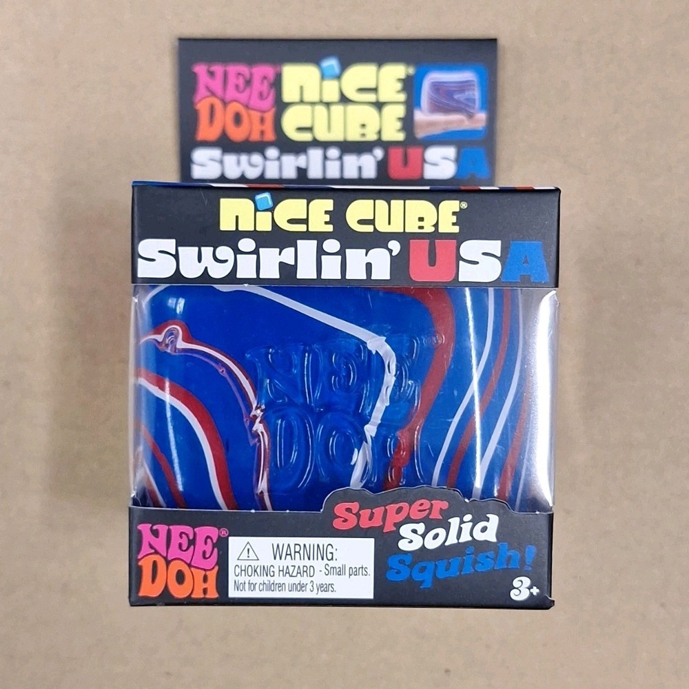 Nee Doh Nice Cube Swirlin' USA