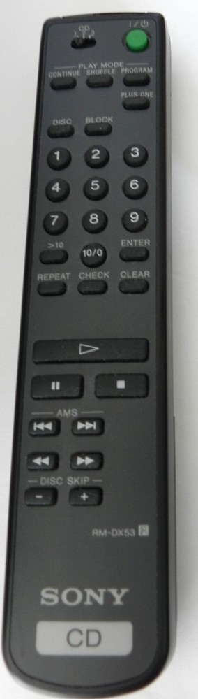 Sony CDP-CX53 50 Disc CD Changer with remote EUC