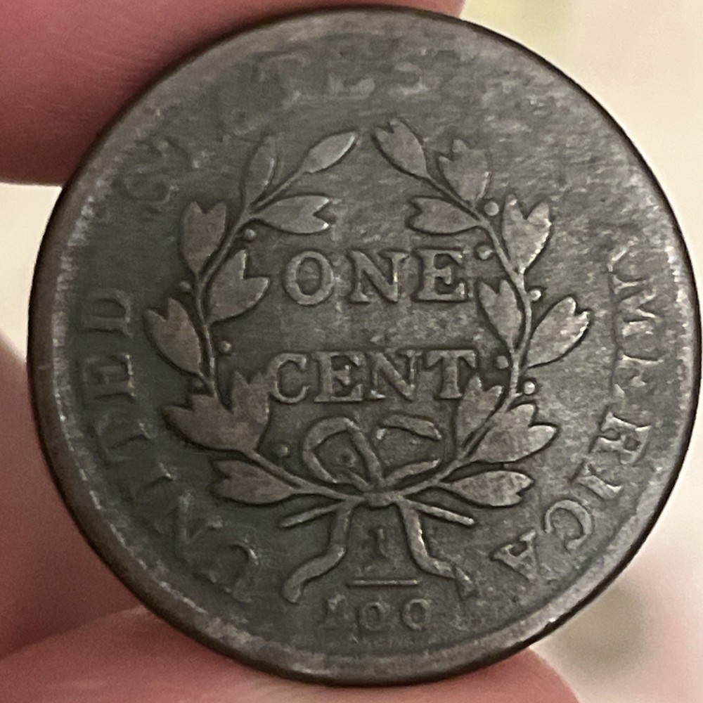 1805 Draped Bust Large Cent Fine Coin