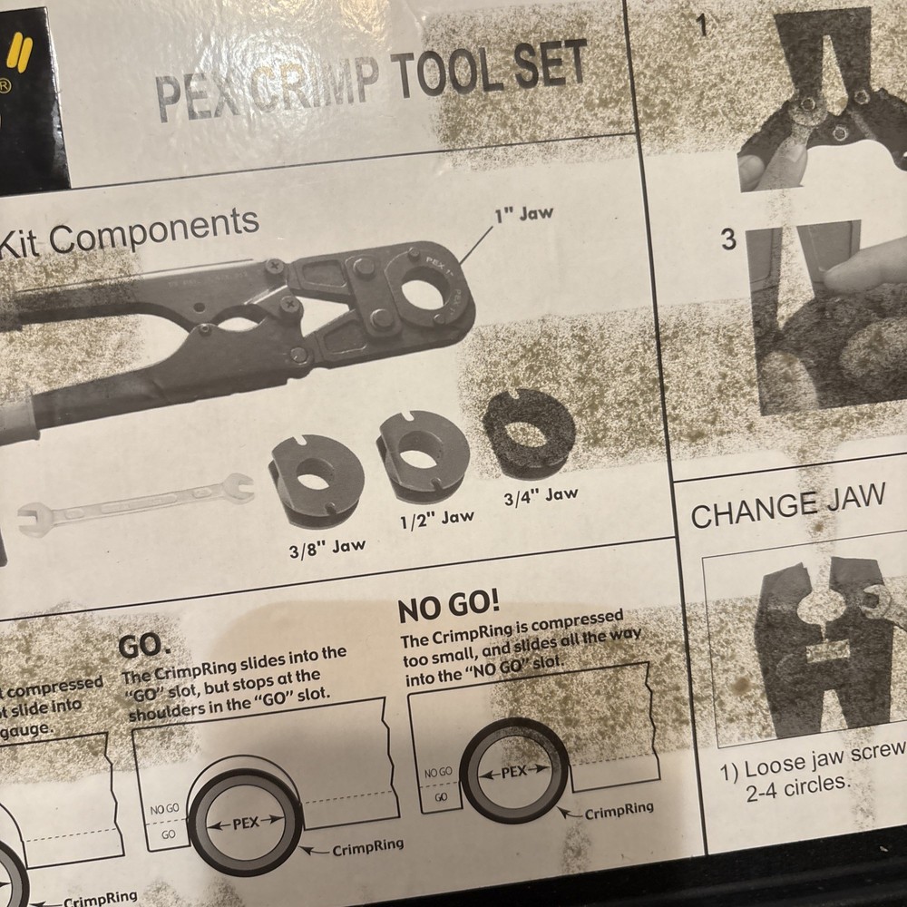 Apollo Pex Tool Crimp Set