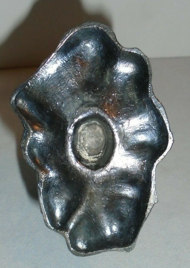 Egg Toothpick Holder Wheat Base Silver Plate 3"x2" Base, 2.5" Tall VTG FREE SHIP