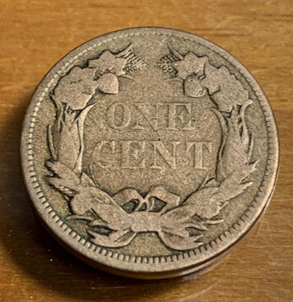 1858 Flying Eagle Cent Large Letters Fine Condition SKU# 34419