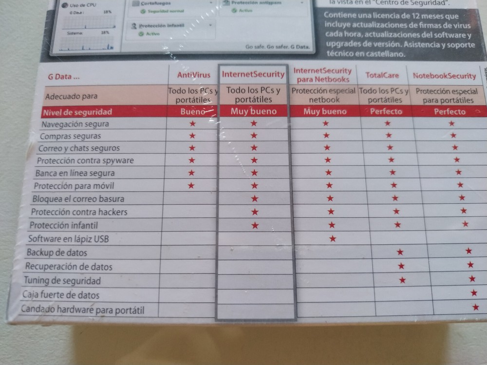 G Data Internet Security 2012 Android 1 Mobile + 1 Año Activation License Key AM