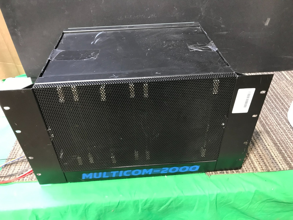 BOGEN MULTICOM-2000 CONTROLLER WITH 6 CARDS POWER SUPPLY *