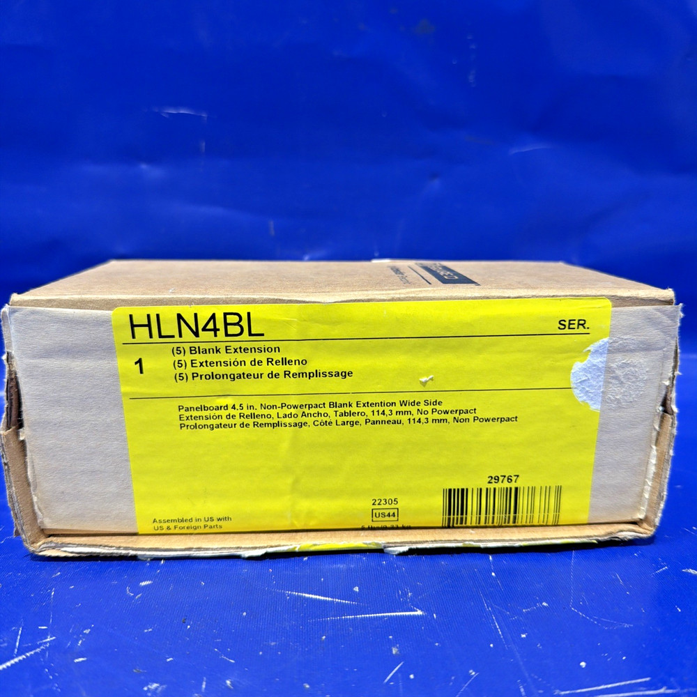 HLN4BL Square D I Line Blank Extension🟦