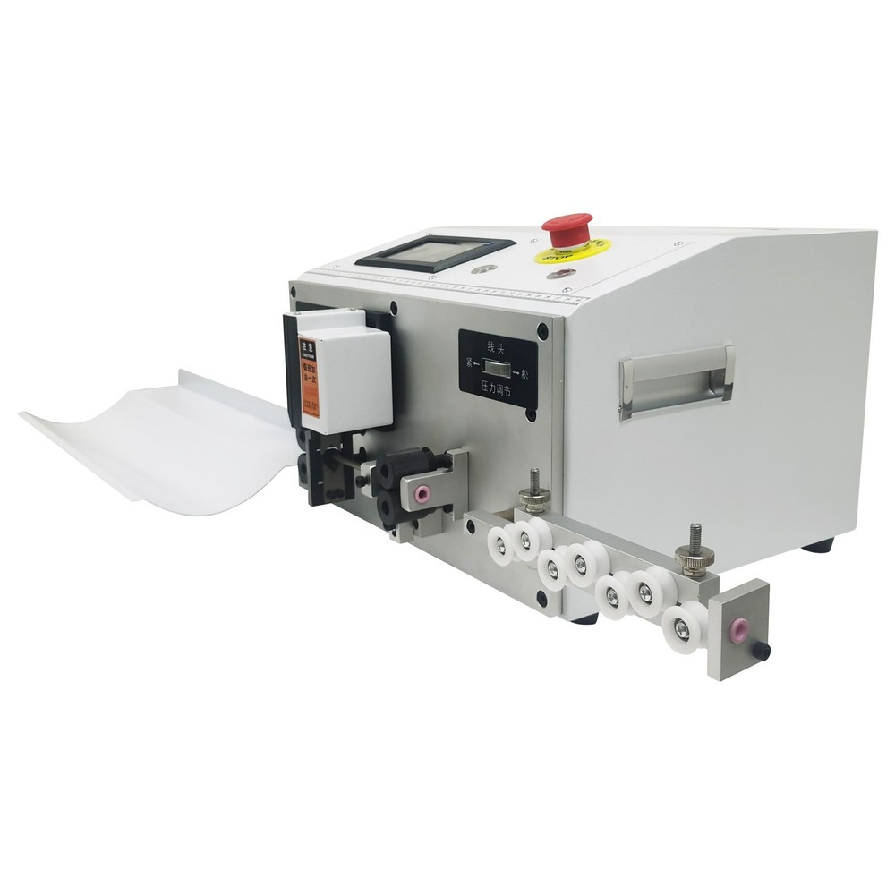 110V Automatic Wire Stripping Cutting Machine 0.1-4.5mm² BVR Wire Stripper