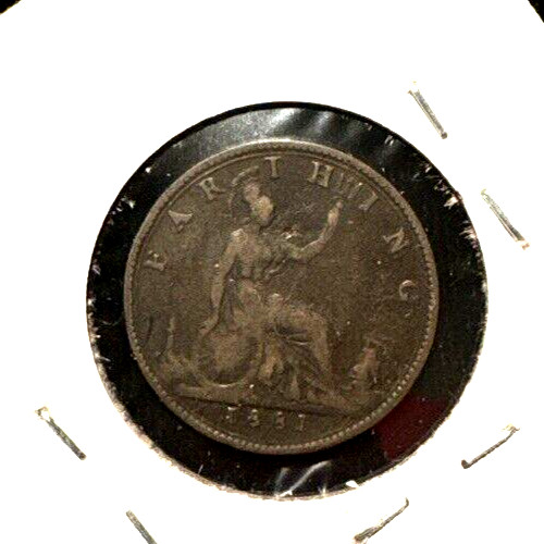 Great Britain 1881 farthing KM 753 VF