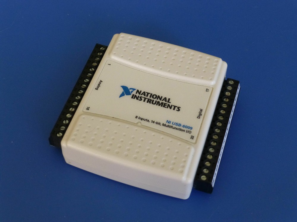 new National Instruments USB-6009 Data Acquisition Card, NI DAQ, Multifunction