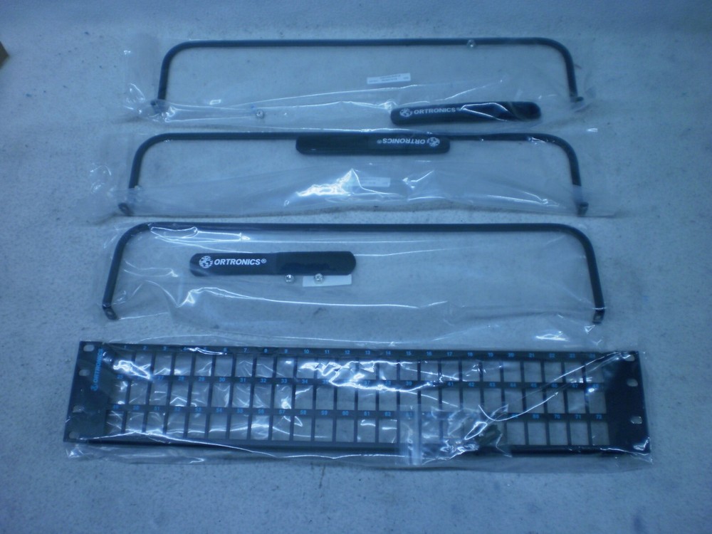 Ortronics OR-PHDPJU72, Clarity Rear-Load Jack Panel Kit