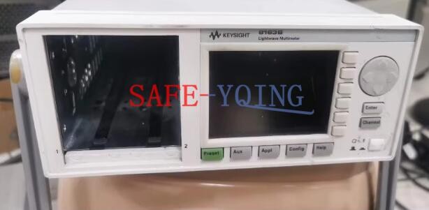 ONE KEYSIGHT 8163B optical power meter used