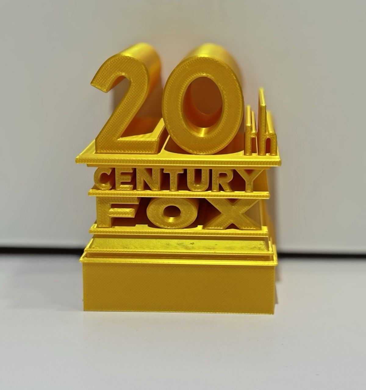 20th Century Fox 3D printed Logo Sign Wall Desk Shelf Art