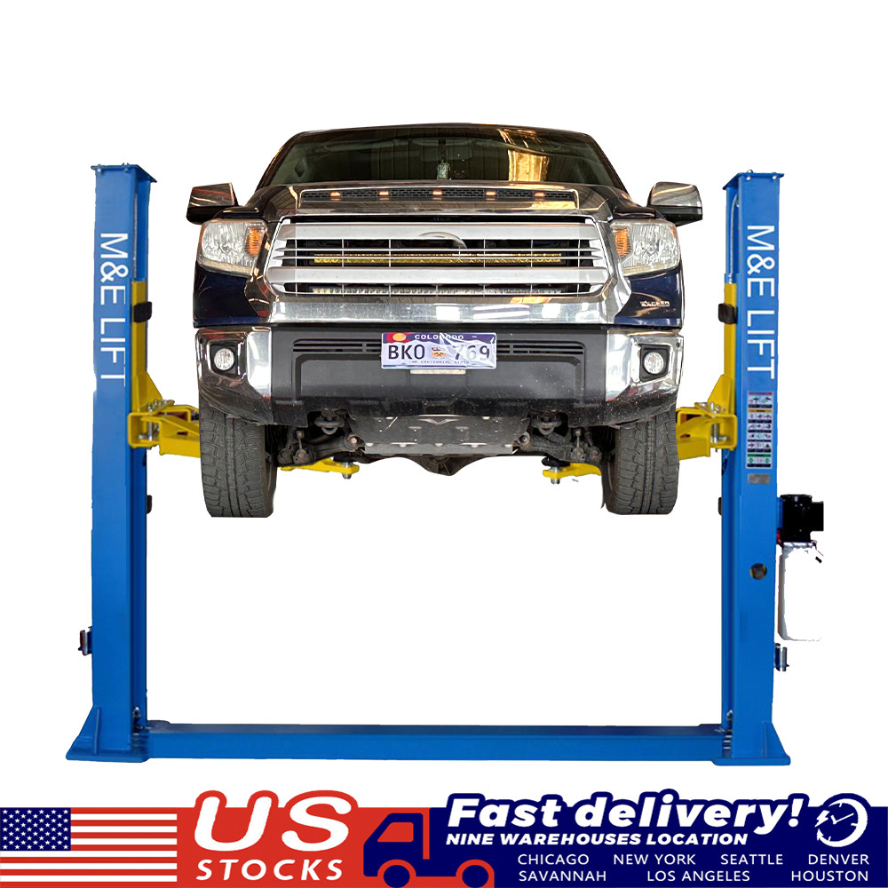 M&E 10000 lbs Two Post Lift 2 Post Lift Auto Lift  Car Lift Hoist Equipment